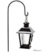 Hängande gravlykta med oljeljus Hängande gravlykta med oljeljus